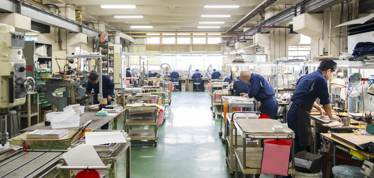 Factory floor — precision vacuum forming shop